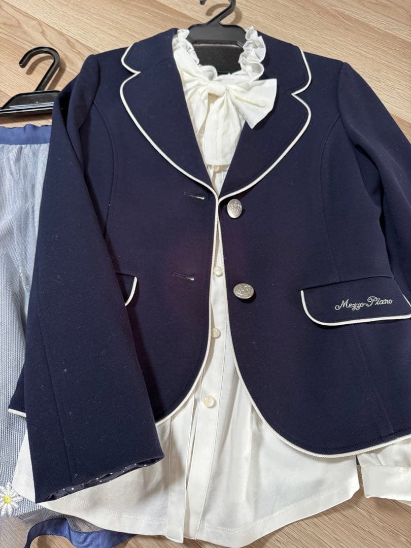 値下げ　メゾピアノジュニア　フォーマル3セット　160サイズ