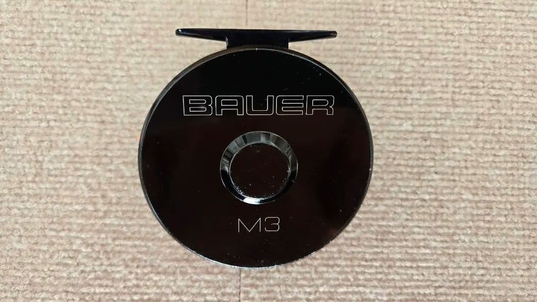 BAUER M3 フライリール ブラック スペアスプール付