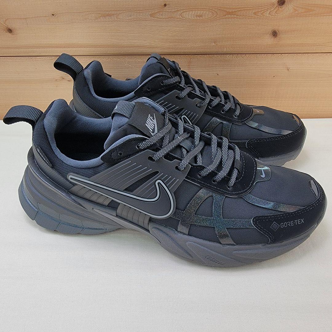 ナイキ ウィメンズ V2Kラン ゴアテックス ブラック 24cm