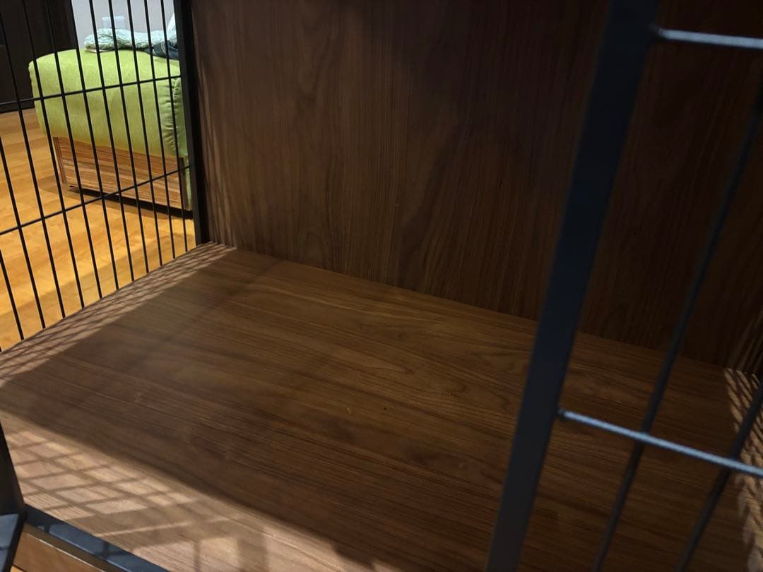 犬用ケージ 木製/金属製 2扉