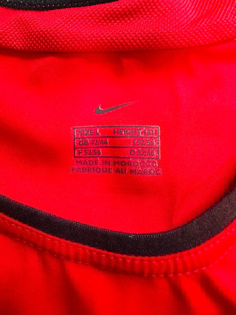 【希少】2着セット！マンチェスター・ユナイテッドFC ホームユニフォームNIKE