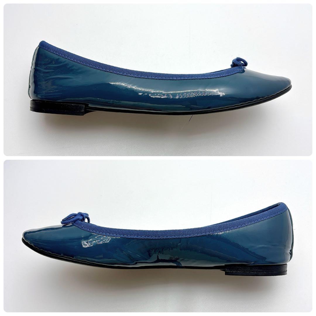 レペット　リリ　バレエシューズ　フラットシューズ　ネイビー　37.5