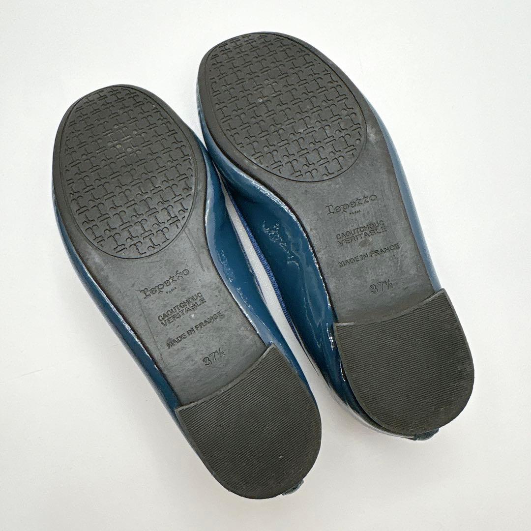 レペット　リリ　バレエシューズ　フラットシューズ　ネイビー　37.5