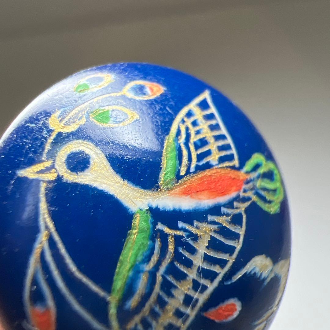 人間国宝　吉田文之　極上正倉院文様カフス一対　共箱　9g 東Y7-0819⭐︎2F