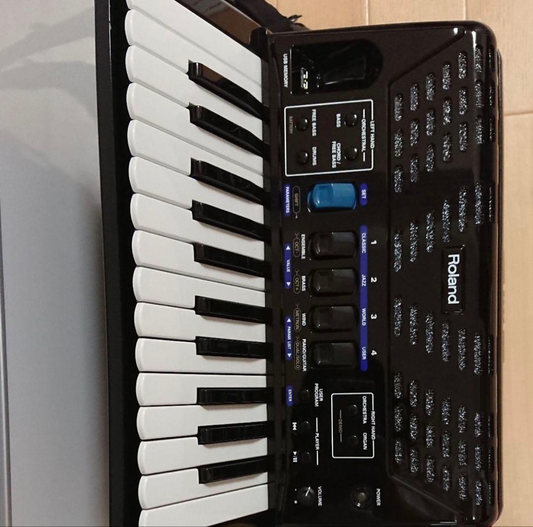 こ*ぬ様 アコーディオン Roland FR-1x (ソフトケース付)