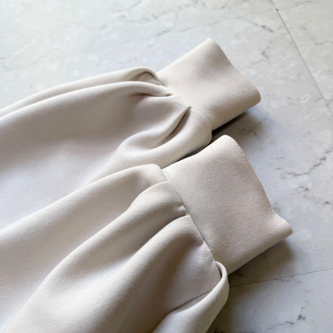 ミューズ ドゥーズィエム クラス 24年 クルーネック プルオーバー ホワイト