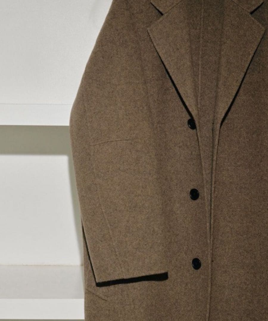 TODAYFUL ウールオーバーコート Wool Over Coat 24aw