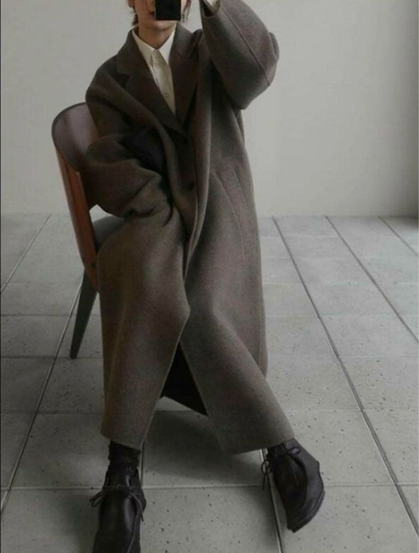 TODAYFUL ウールオーバーコート Wool Over Coat 24aw