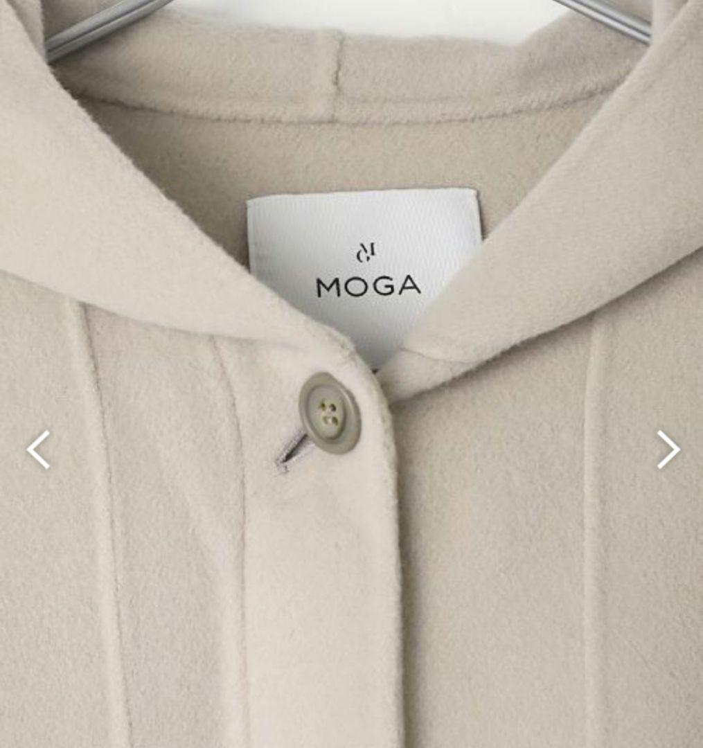 MOGA ベージュ シャルムリバーフードコート サイズ2