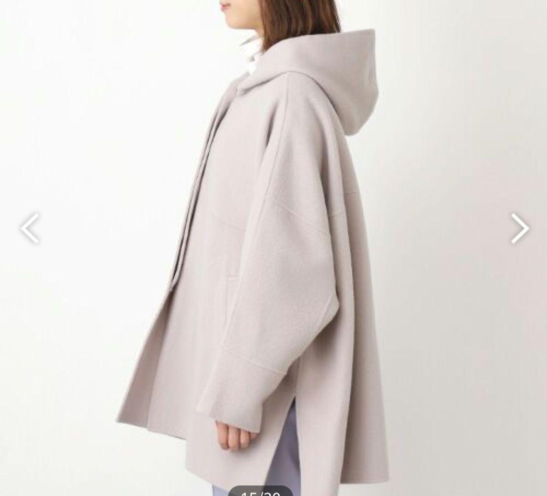 MOGA ベージュ シャルムリバーフードコート サイズ2