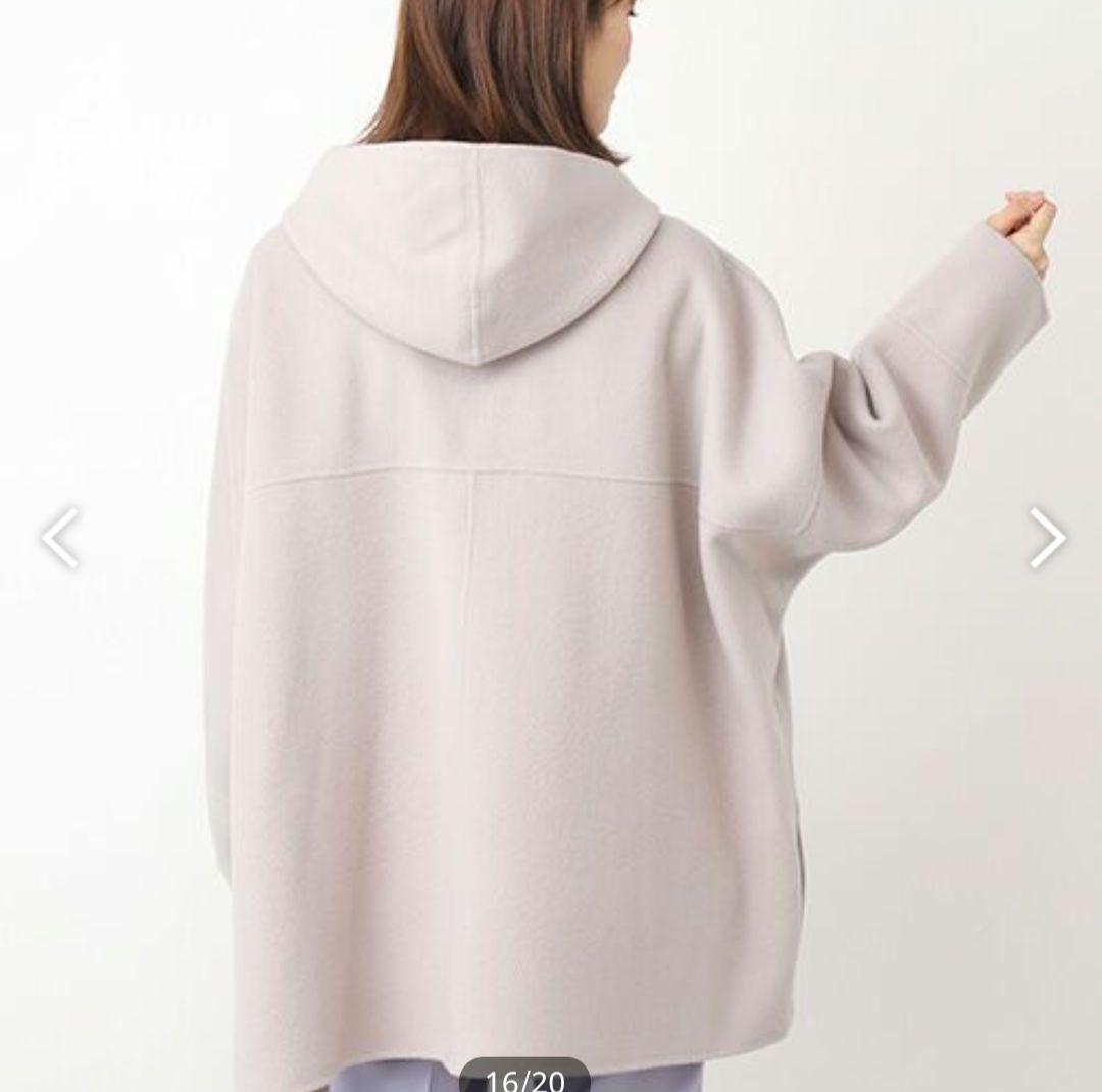 MOGA ベージュ シャルムリバーフードコート サイズ2