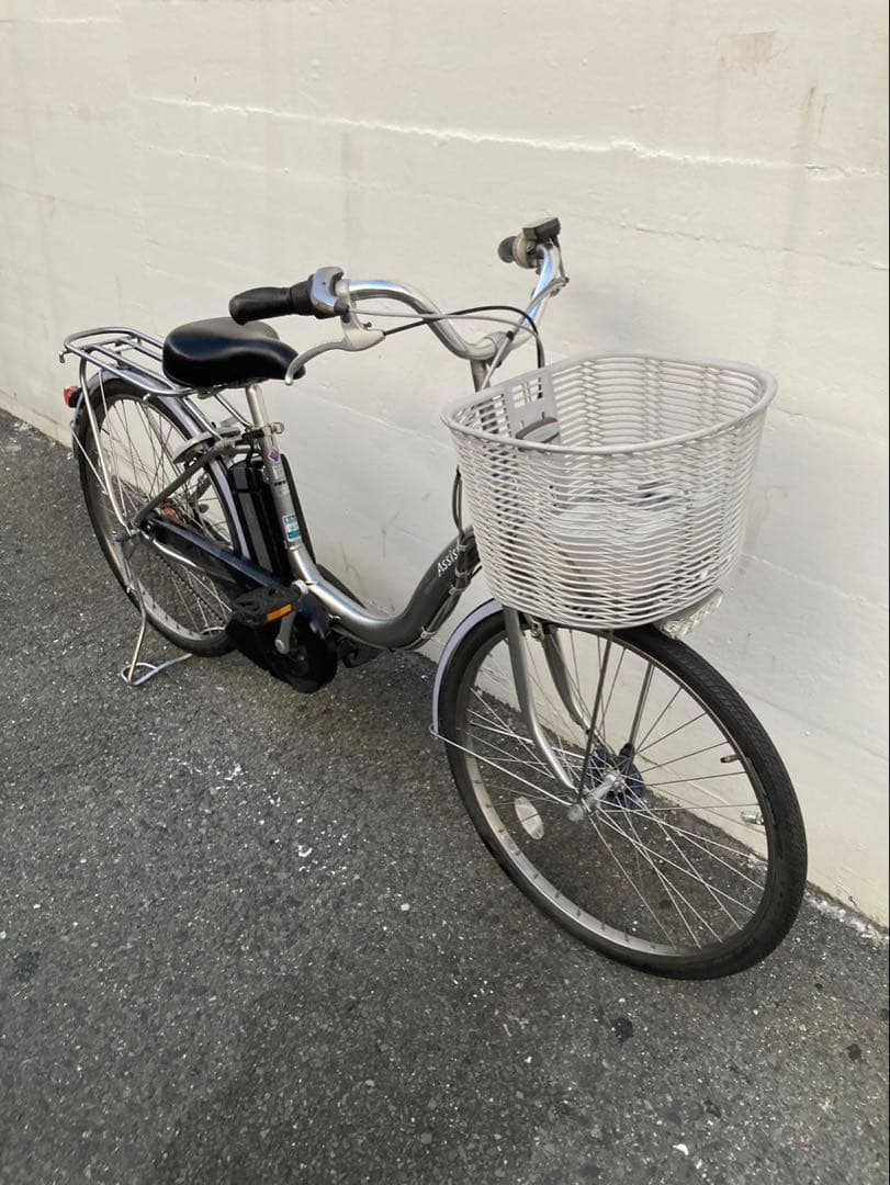 1687 新品バッテリー、スペアキー、後ろカゴ