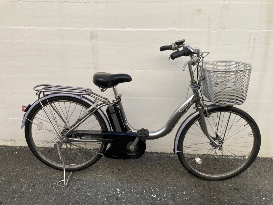 1687 新品バッテリー、スペアキー、後ろカゴ