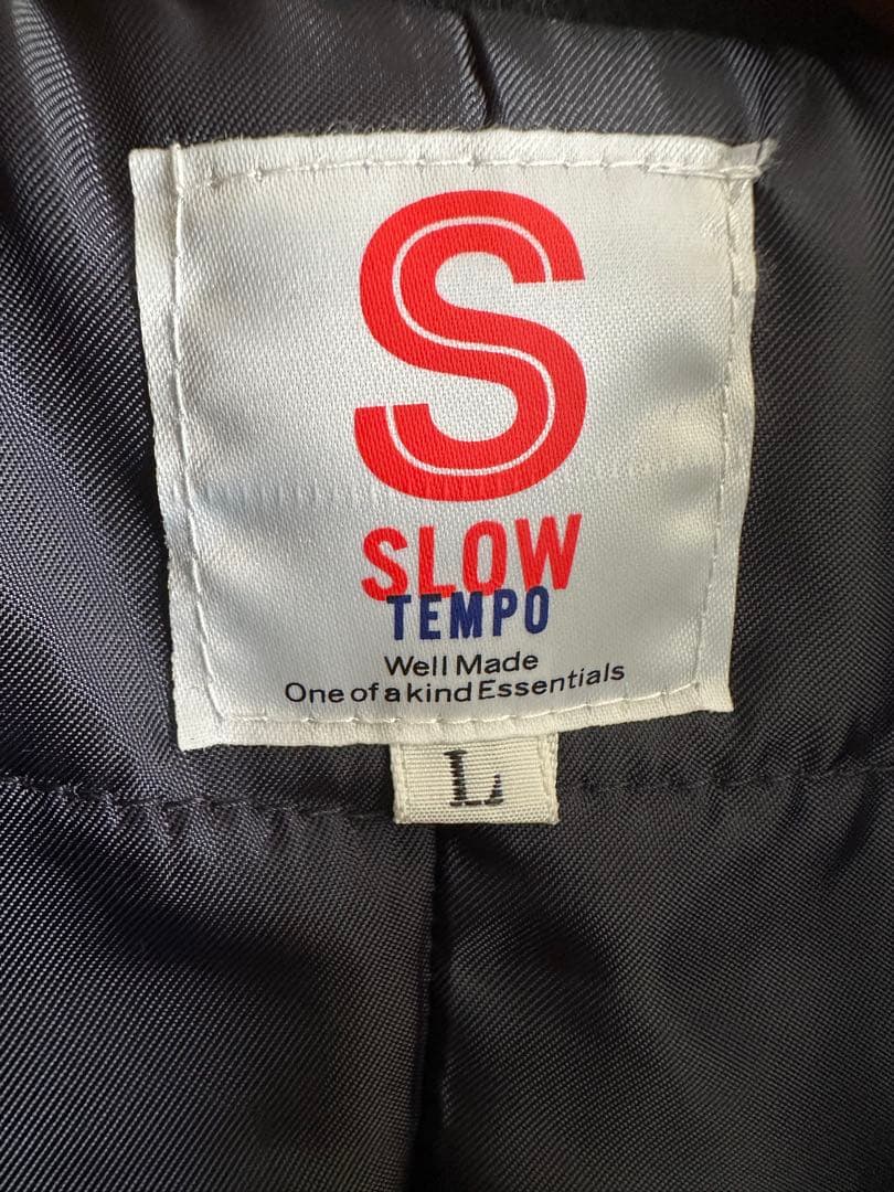 【新品】SLOW TEMPO P coat スローテンポ ピーコート ネイビー