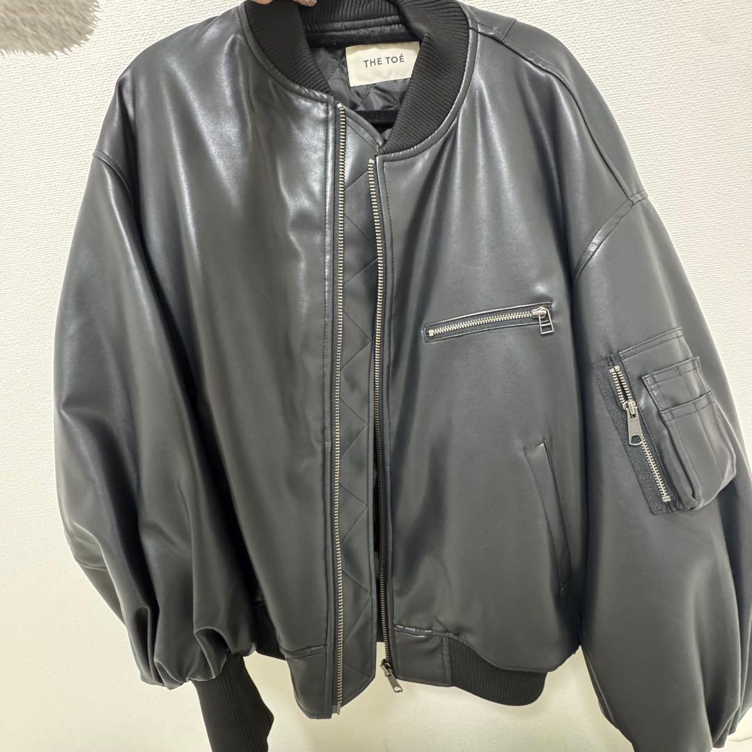 ジャケット・アウター THE TOE Oxford Leather MA-1