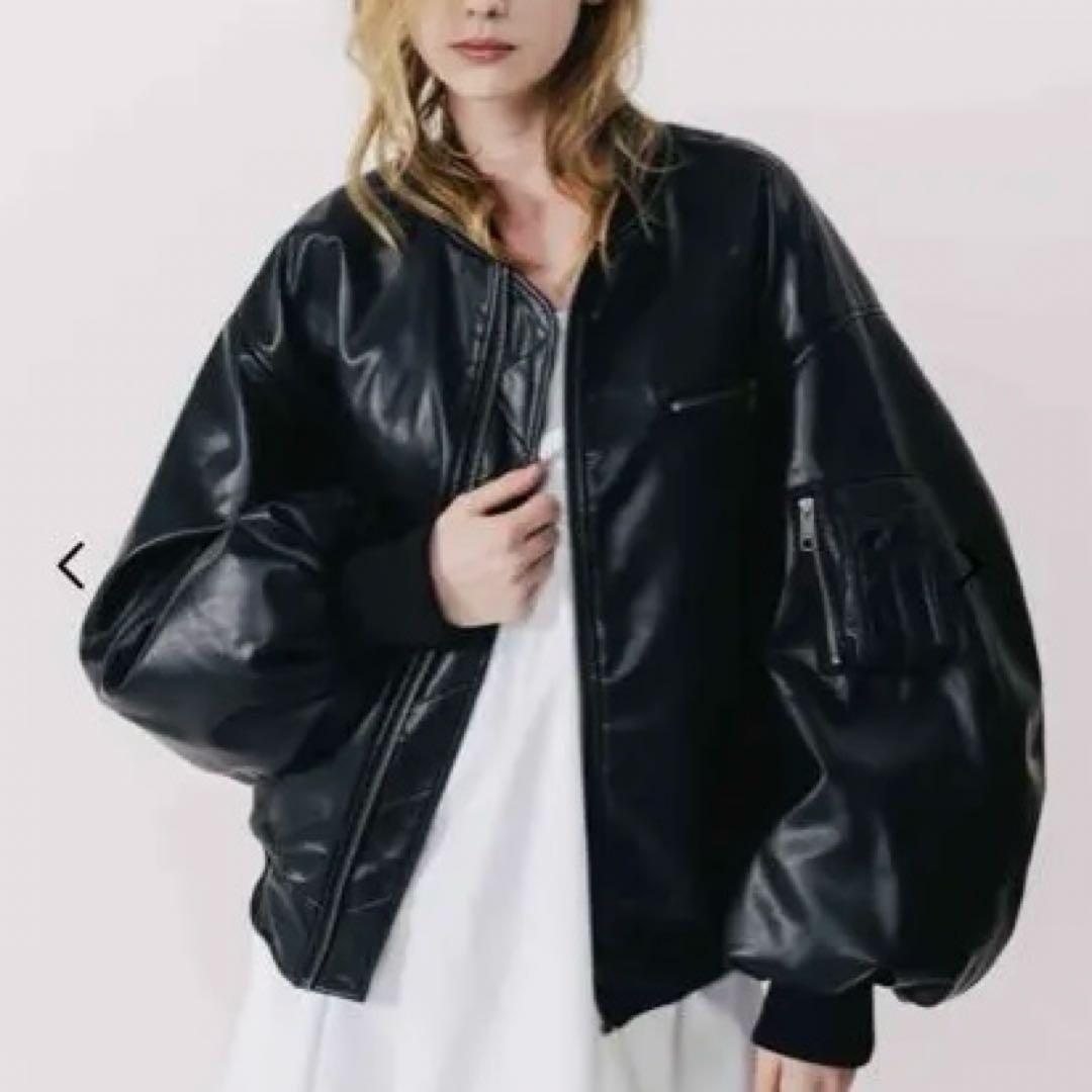 ジャケット・アウター THE TOE Oxford Leather MA-1