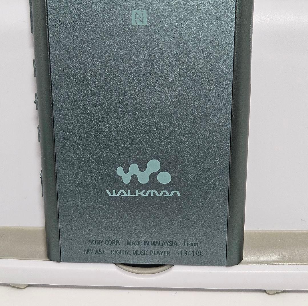 動作品 WALKMAN NW-A57 64GB グリーン ハイレゾ 本体