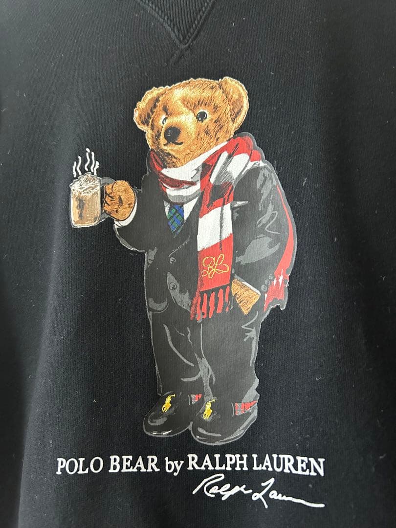 Polo Bear by Ralph Lauren ブラック スウェット　M