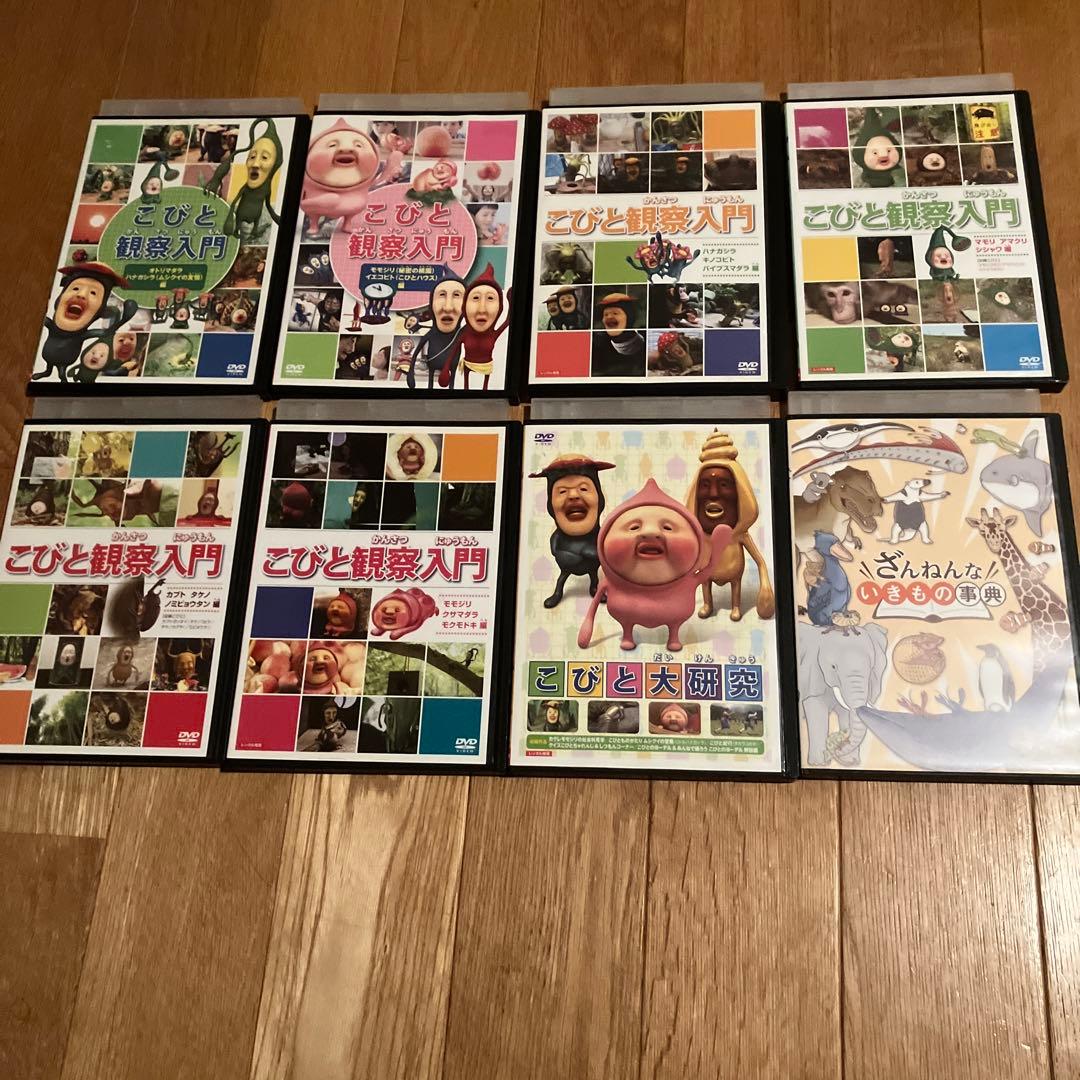 こびと観察入門 DVD6作品＋こびと大研究DVD1作品