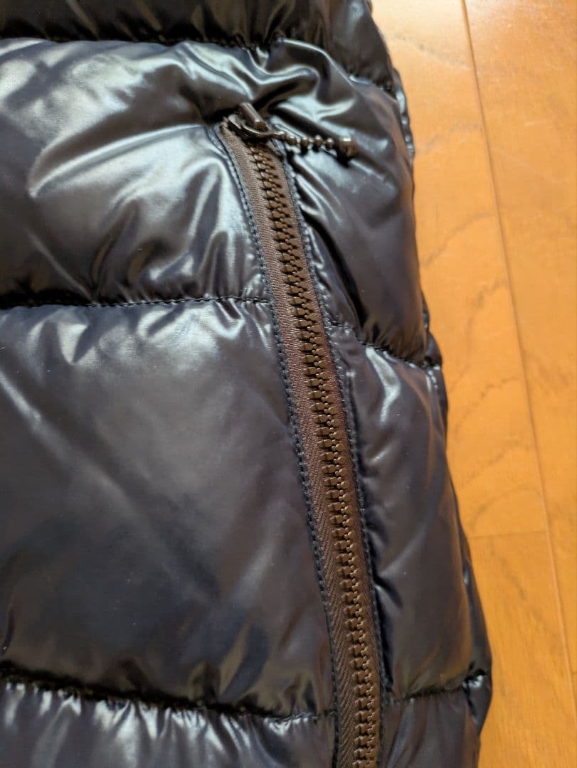 DUVETICAデュベティカ★ダウンベストネイビー×グレーリバーシブル40美品