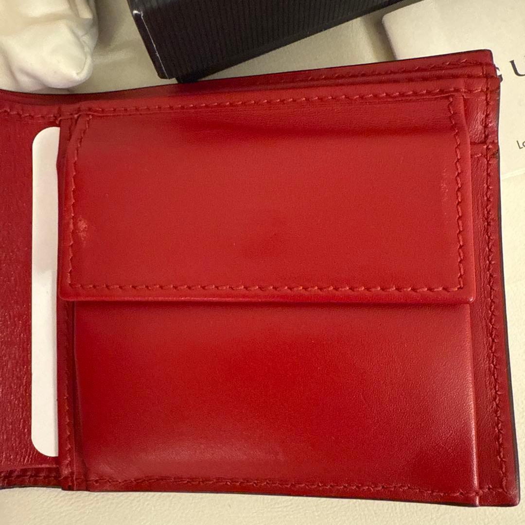 GUCCI レッド 二つ折り財布