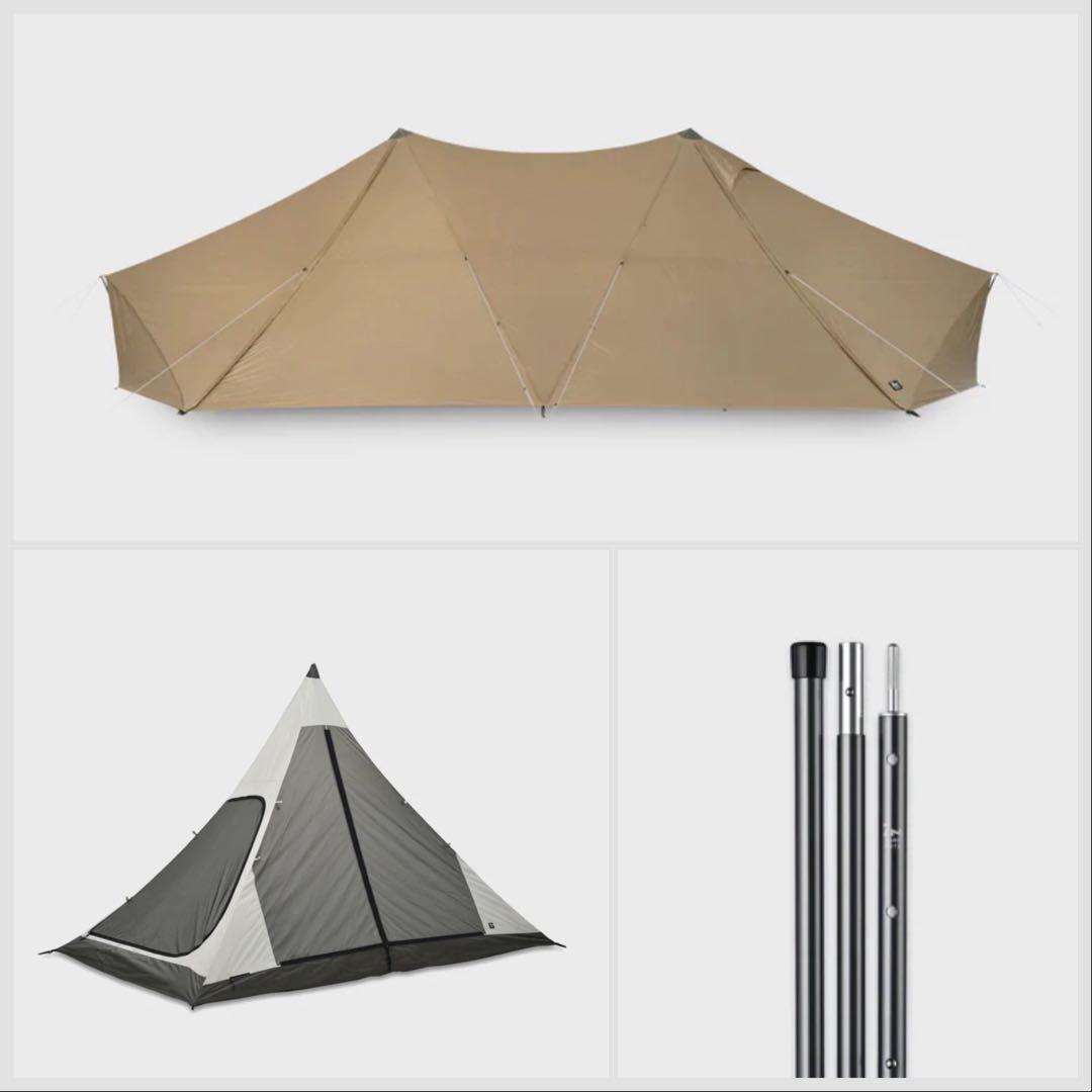 Y*i様 ゼインアーツ　ギギ2　インナーテント ポールセット　GIGI2