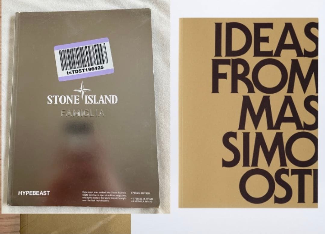 新品セット　stone  famiglia massimo osti