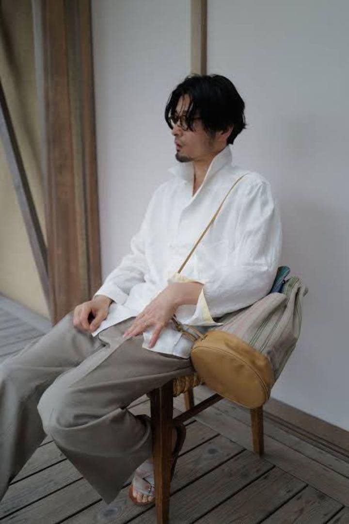 NICENESS GYSIN スモールダッフルバッグ ストライプ マルチカラー