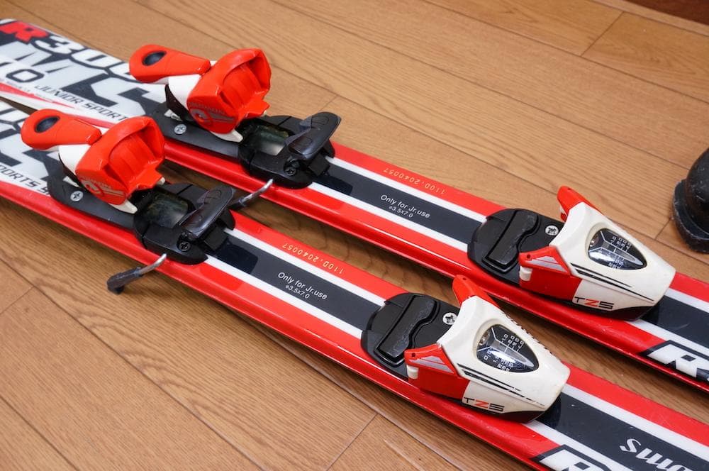 メンテ済 110cm 靴20cm SWALLOW 子供用スキーセット