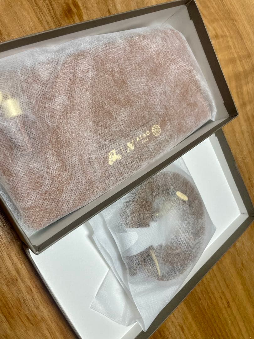 ATAO batty(バティ)長財布 ショルダーストラップ付き