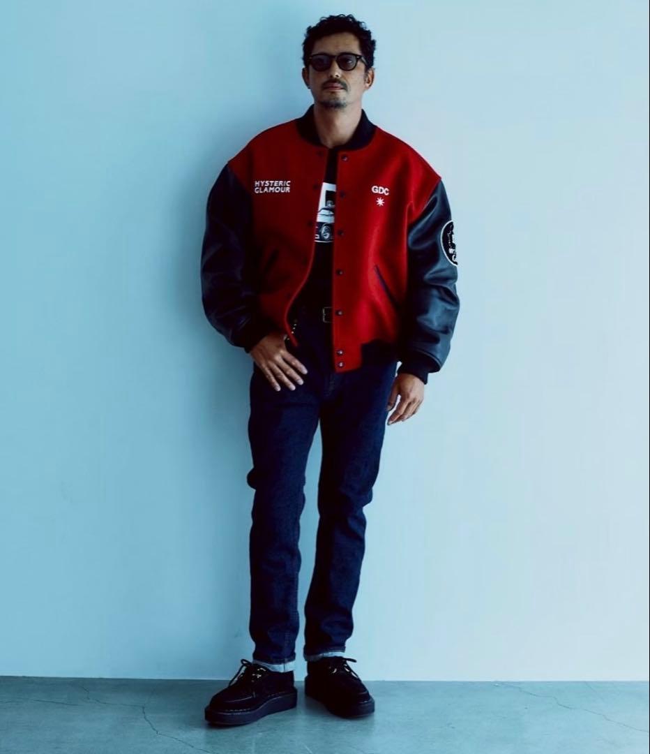 HYSTERIC GLAMOUR × GDC STADIUM JUMPER