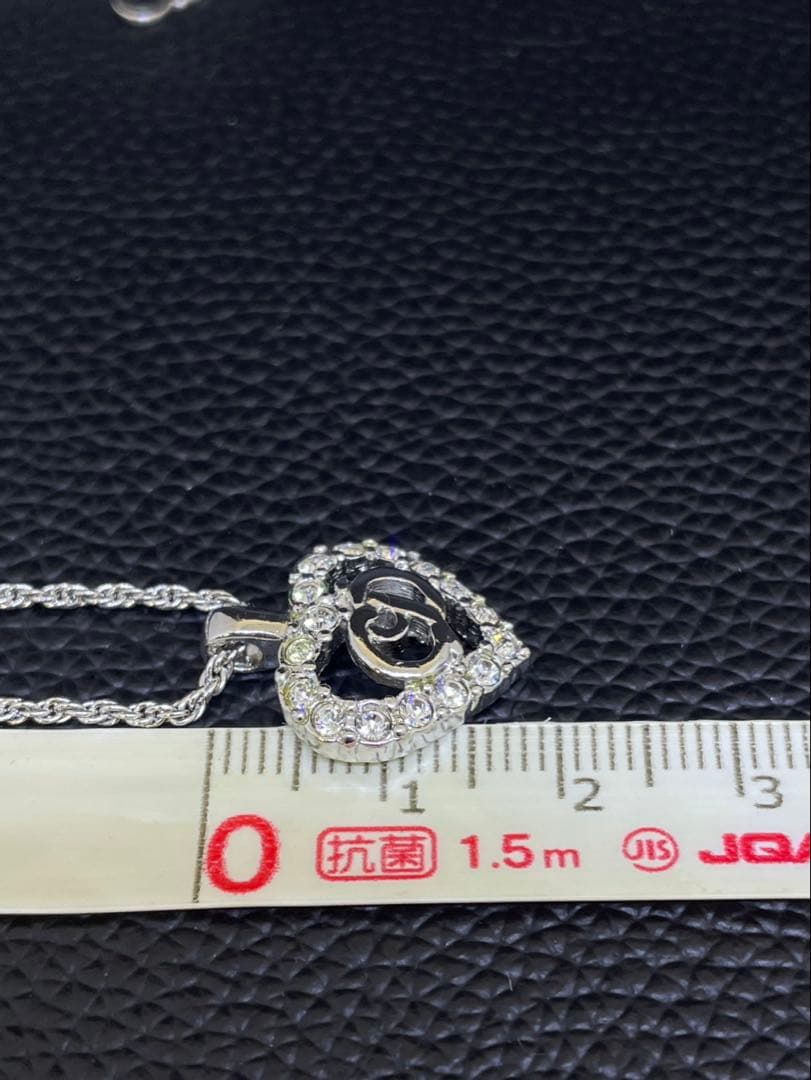 Christian Dior CDロゴ　ラインストーン　デザインネックレス