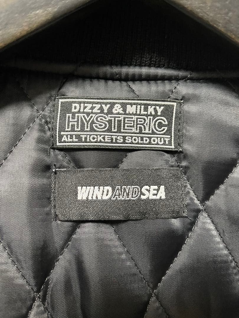 Hysteric Glamour Wind and Sea スタジャン