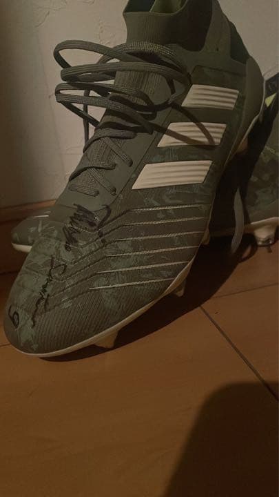 清水エスパルスチアゴサンタナサイン入りスパイク