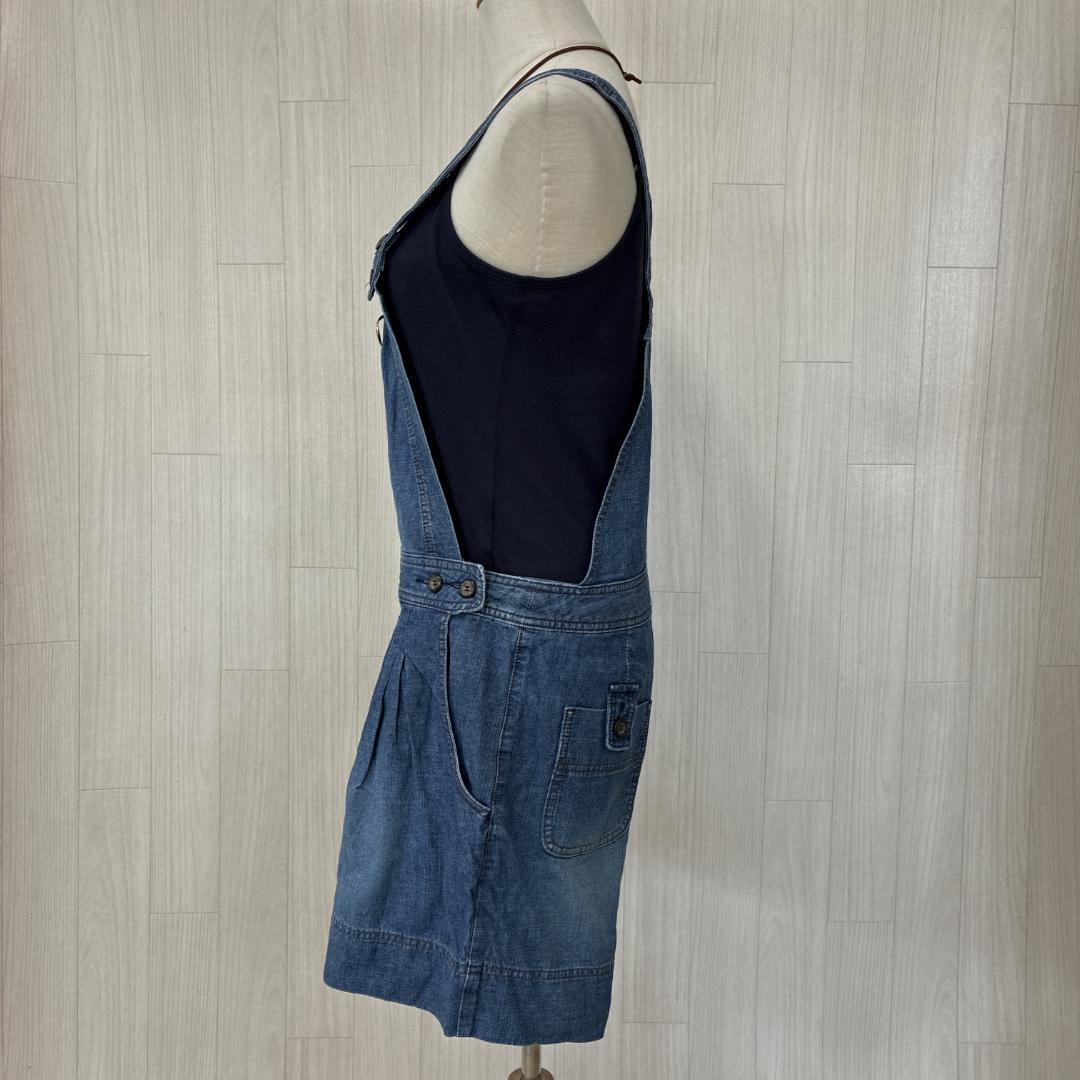 美品 beams boy ビームスボーイ サロペット デニム生地 綿100％