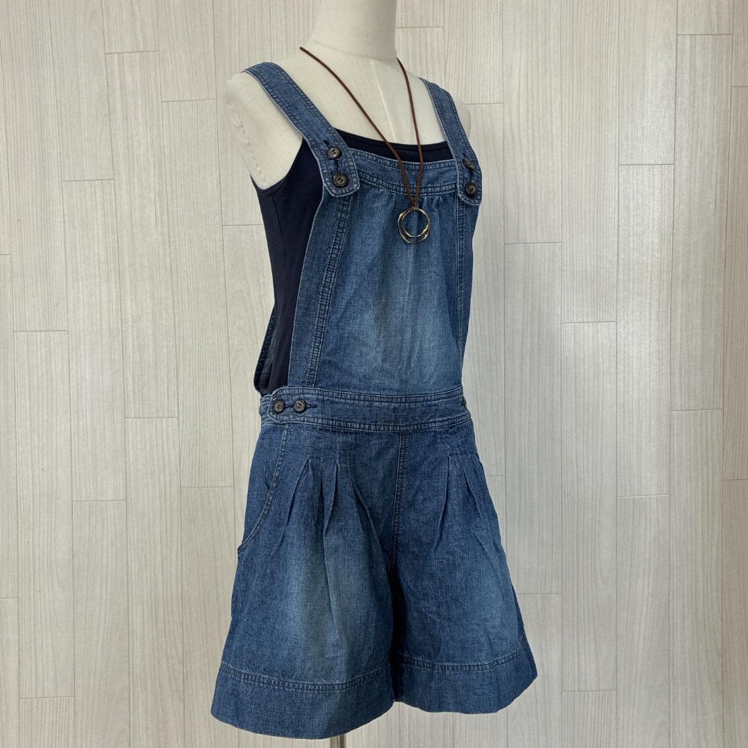 美品 beams boy ビームスボーイ サロペット デニム生地 綿100％