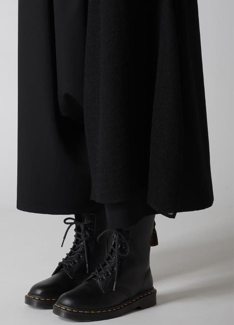 2025年春夏y's アシンメトリーサルエルパンツ　ワイズ　ヨウジヤマモト