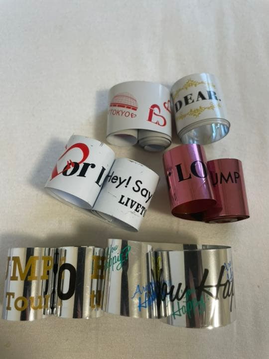 Hey！Say！JUMP 嵐　ライブ　グッズ　銀テ付き