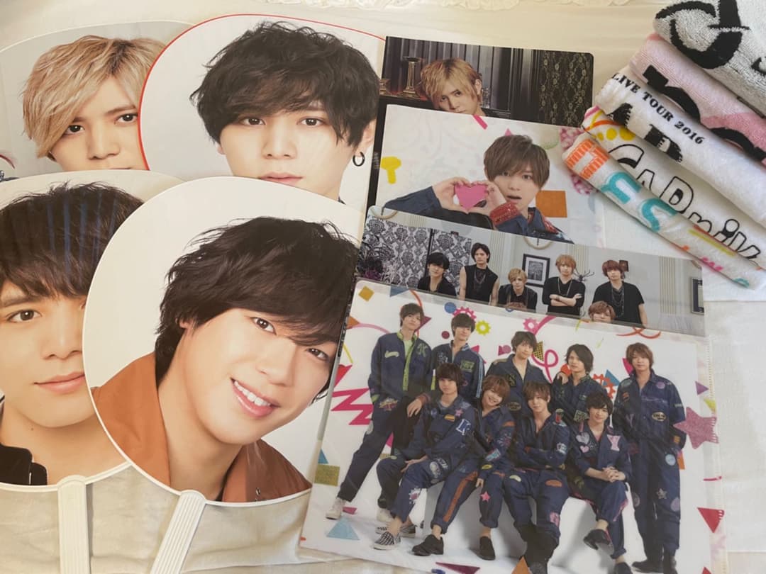 Hey！Say！JUMP 嵐　ライブ　グッズ　銀テ付き