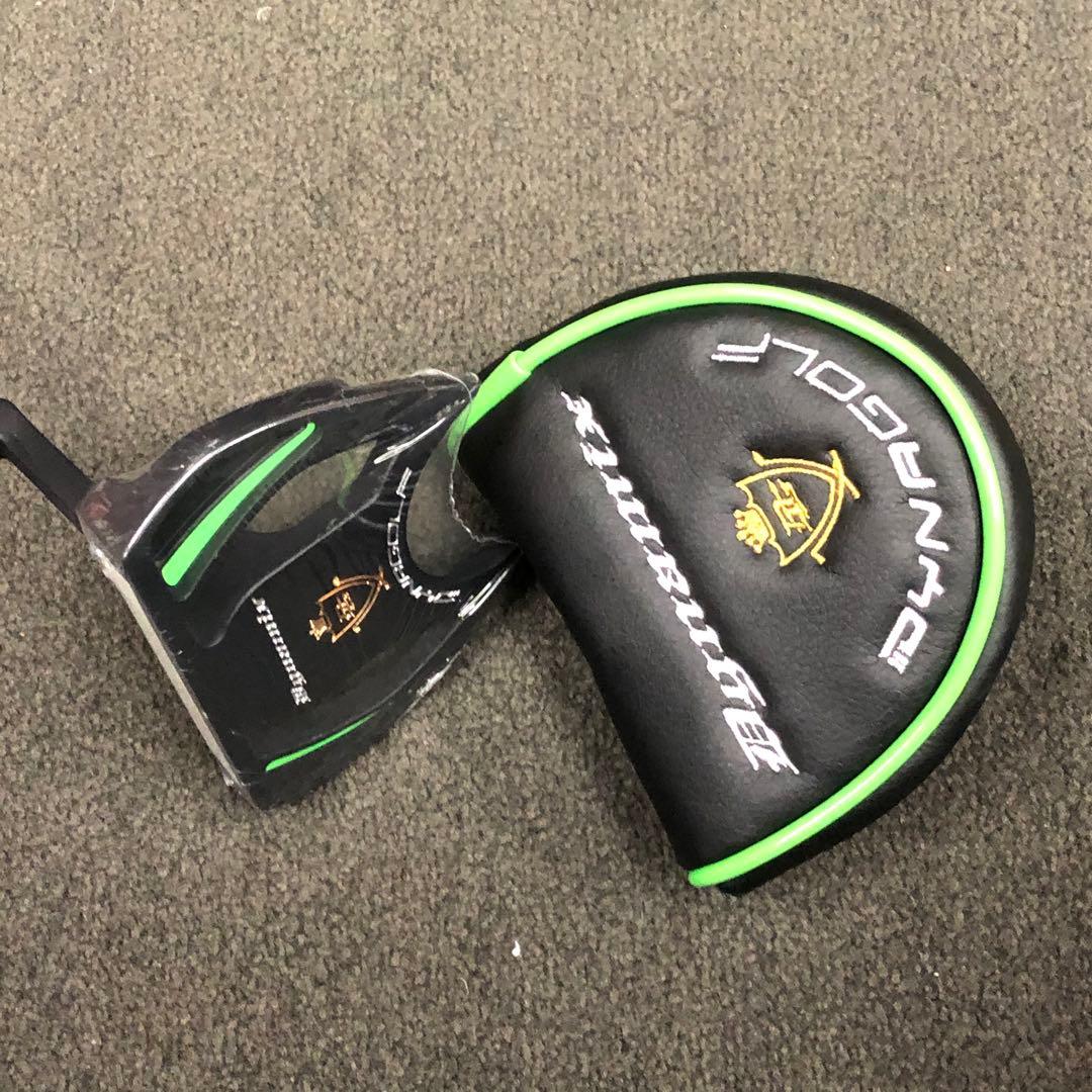 【新品】爆安 極太グリップと大型ヘッドの安定感抜群のカッコいいダイナミクスパター