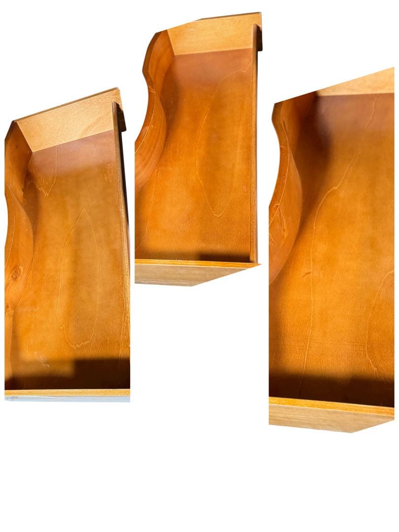 HR829 【曲線シャビー】イタリア 5段チェスト 丸脚 象嵌細工