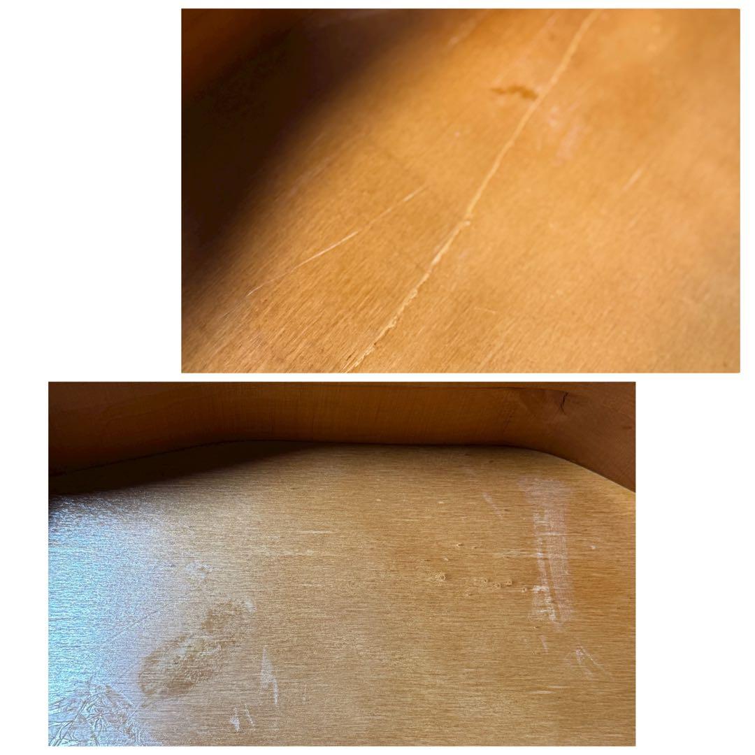 HR829 【曲線シャビー】イタリア 5段チェスト 丸脚 象嵌細工