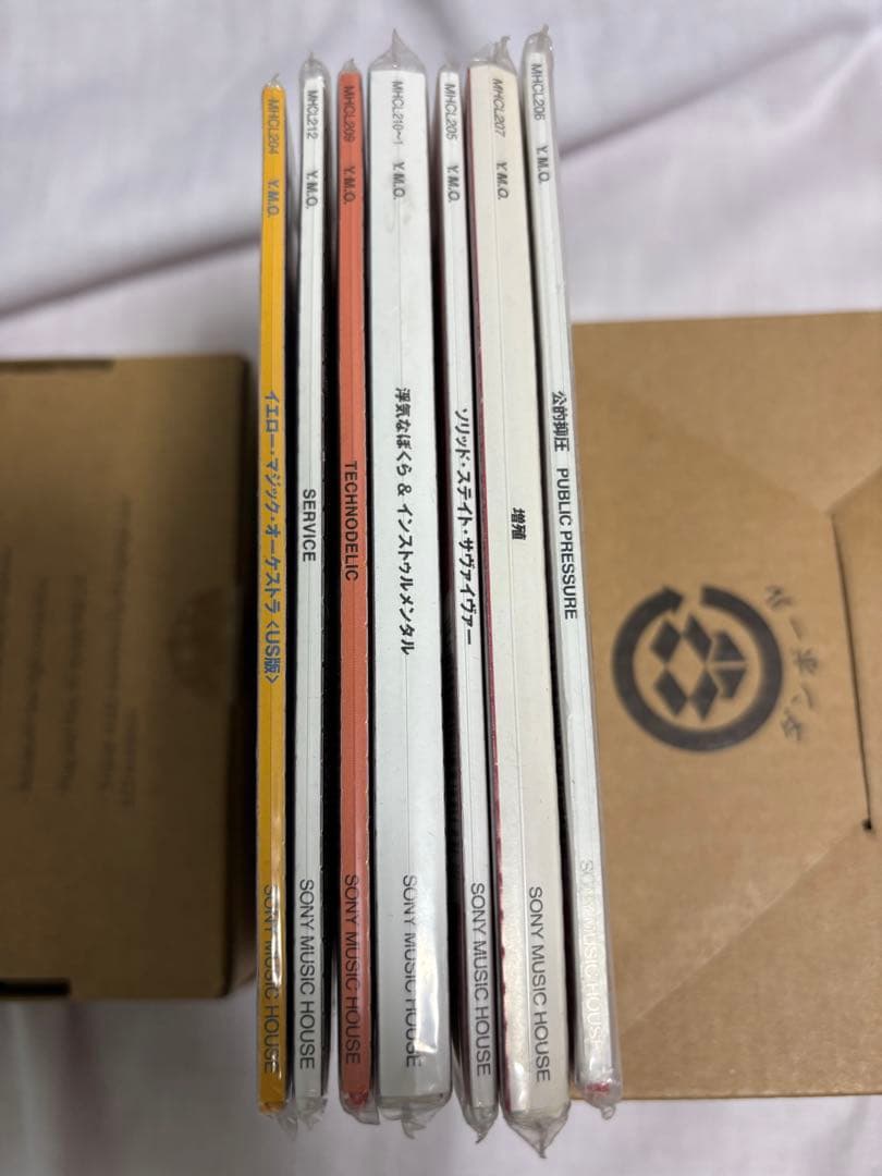 ま*ん様 YMO CD セット 7枚 紙ジャケット