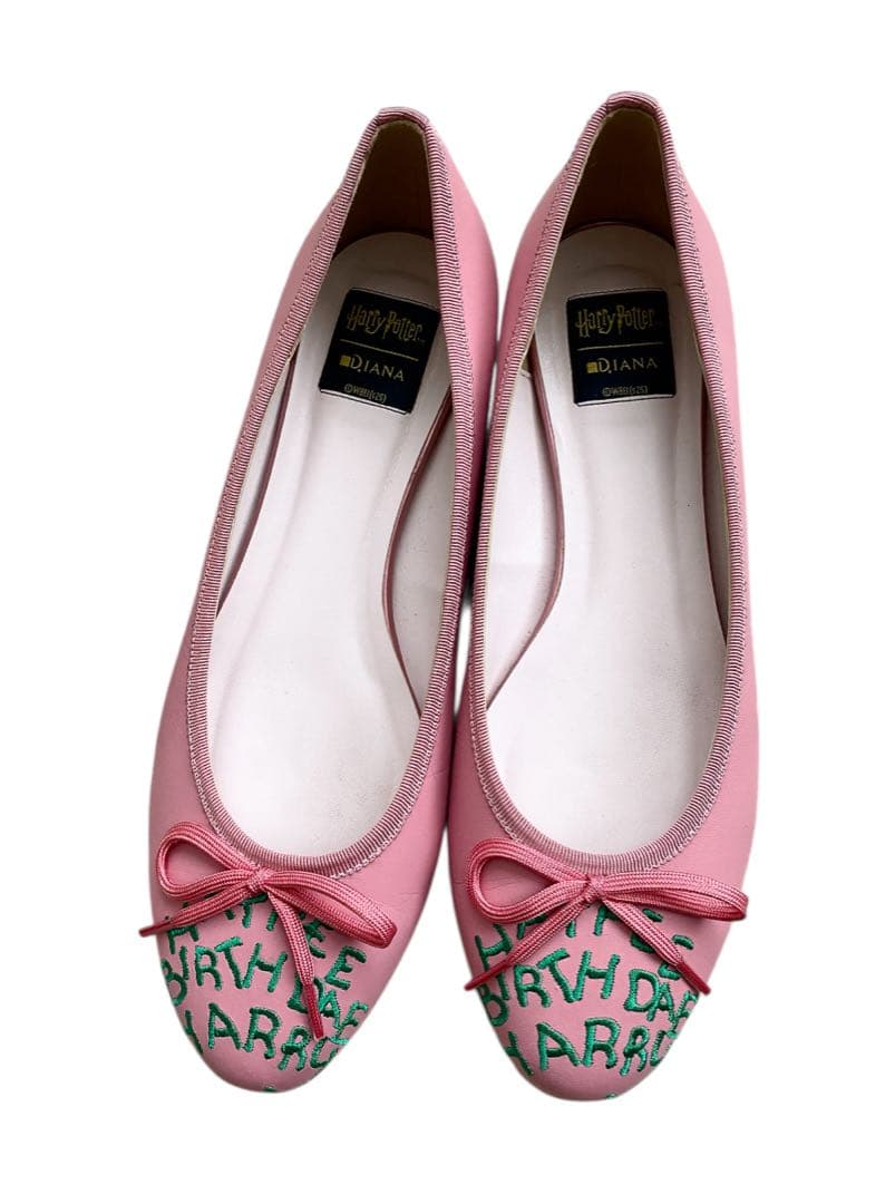 HarryPotter ×DIANAコラボ 「バースデーケーキ」バレエシューズ