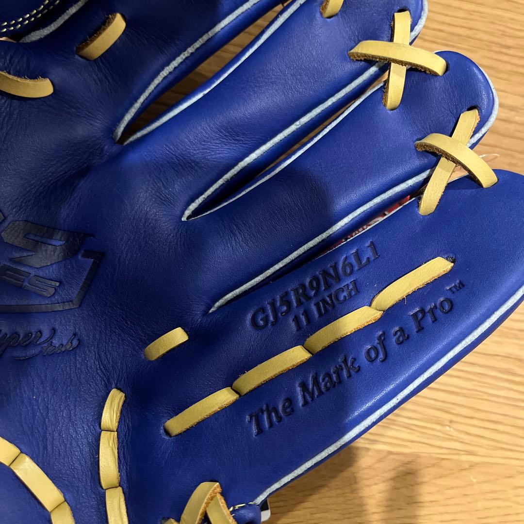 新品 値下げ中軟式少年用ローリングスJr.ハイパーテックR9N6L1 インディゴ