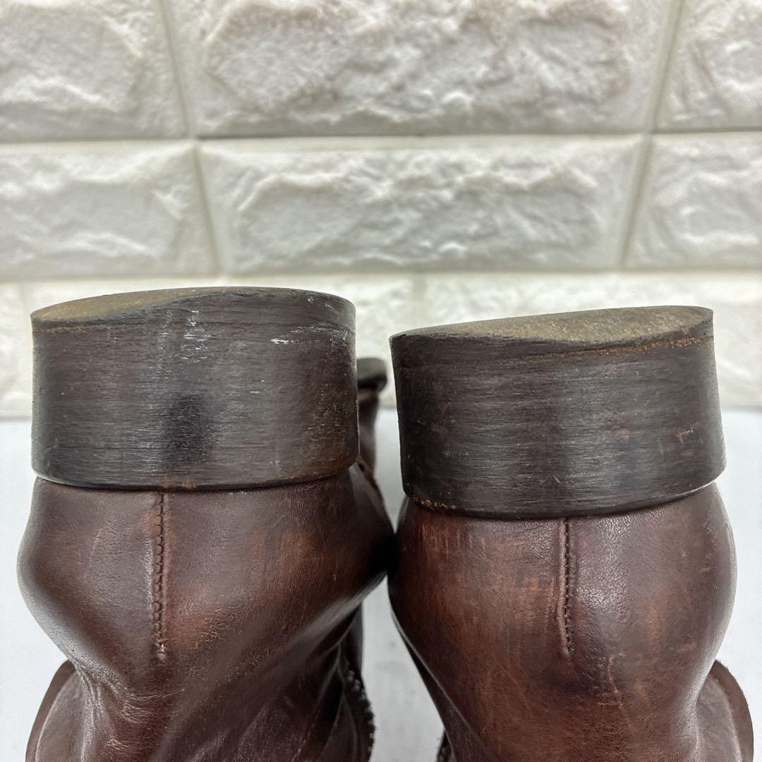 名作✨BUTTEROブッテロ B1119 レースアップブーツ サイドジップ 40