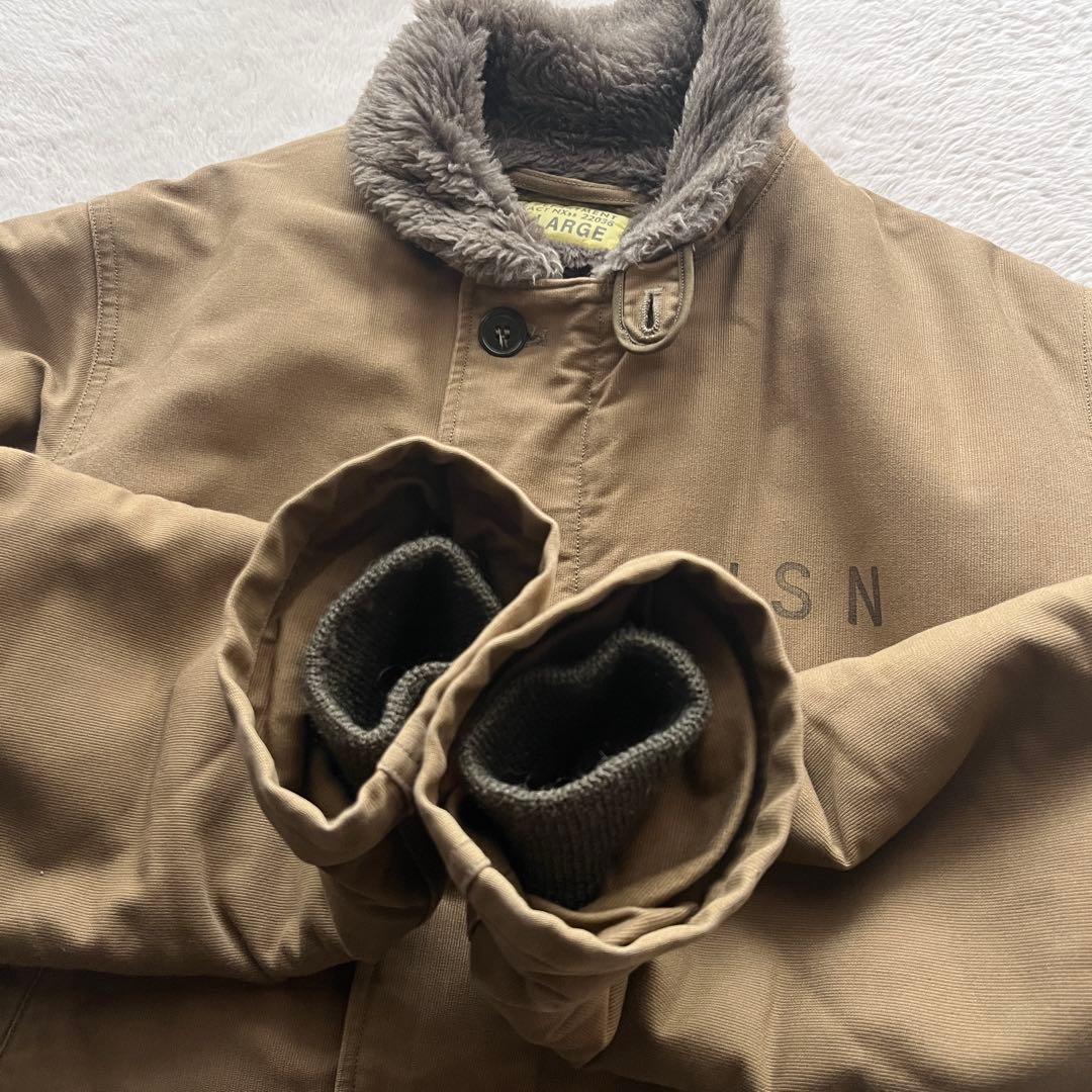 美品✨バズリクソンズ N1 デッキジャケット ミリタリージャケット