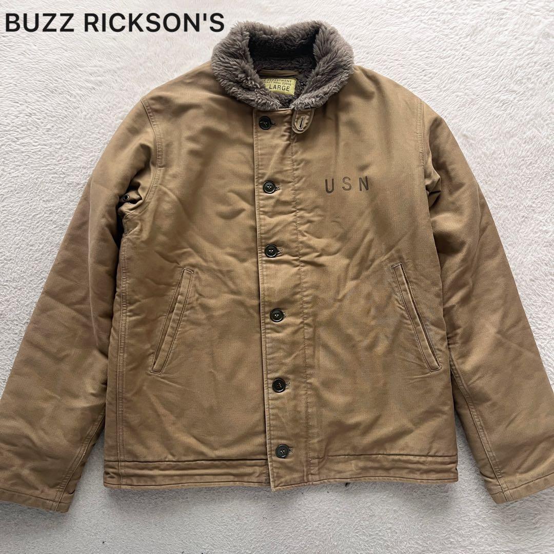 美品✨バズリクソンズ N1 デッキジャケット ミリタリージャケット
