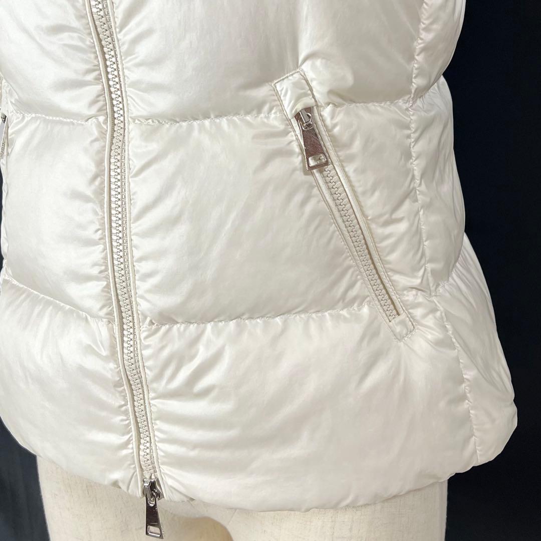『未使用級』MONCLER GALLINULE ダウンベスト パール サイズ0