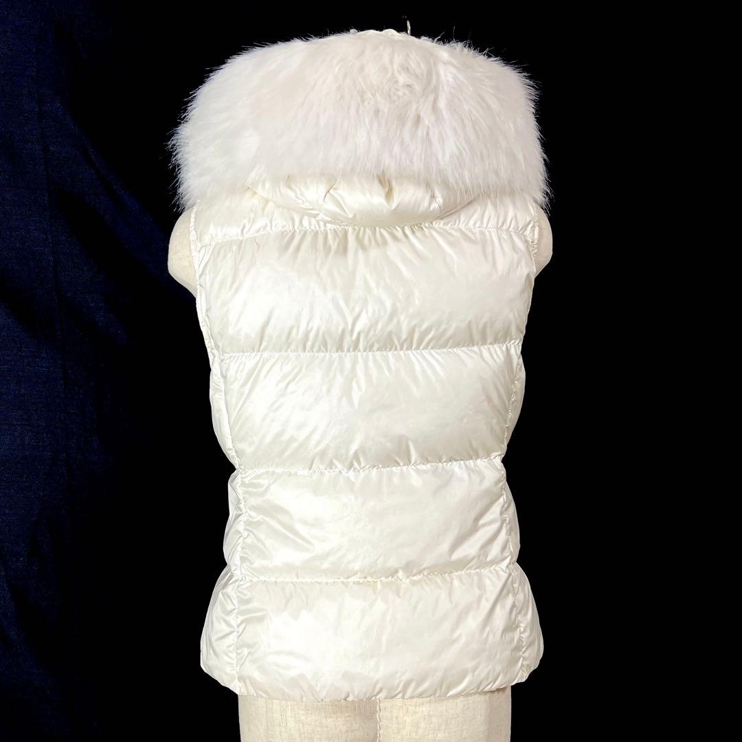 『未使用級』MONCLER GALLINULE ダウンベスト パール サイズ0
